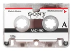 Sony Pack Of 3 MC-90 Tapes Minute Recording. Fixed Price $21.99.