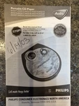 Philips Portable Cd Player AX3211-AX3225 Series Instruction Manual 2003 Jogproof. Fixed Price $7.99.