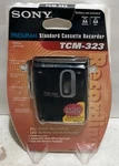 Sony Pressman Standard Cassette Recorder TCM-323 Portable Black Walkman Opened. Fixed Price $151.99.