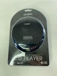 Coby Portable Player CD-190-BLK New Sealed In Plastic Battery Operated. Fixed Price $19.95.