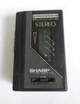 Vintage Sharp Am/fm Stereo Cassette Tape Player JC-126 Black Repair Parts Only. Fixed Price $18.00.