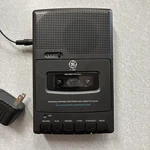 General Electric 3-5027 Portable Recorder Cassette Player (w/ Power Supply). Fixed Price $18.99.