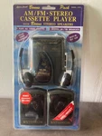 Vintage Lenoxx Sound Portable Am/fm Stereo Cassette Player W/ Speakers - New. Fixed Price $39.95.