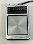 Vintage Radioshack Realistic Am/fm Transistor Model 12-714A *tested*. Fixed Price $7.19.