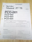 Pioneer Service Manual PCD-001/002/003/004 Portable Player Original Repair. Fixed Price $11.98.