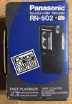 Panasonic Micro Cassette Voice Recorder/mod. RN-502/TESTED Works /pre-owned. Fixed Price $52.89.