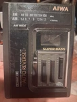 Aiwa HS-T30A Portable Cassette Player Am/fm Radio Working Needs Rubberband. Fixed Price $22.50.