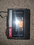Panasonic (RQ-322) Sle/vas Tape Cassette Player Untested W/strap. Fixed Price $16.99.
