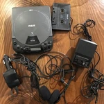 Rca Portable Car Disc Cd Player RP-7906B 1994 With All Accessories. Fixed Price $40.00.