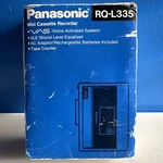 Vtg Panasonic Mini Cassette Recorder RQ-L335 Voice Activated. Fixed Price $18.00.