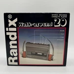 New Rare Vtg Randix WA-20 Stereo Cassette Player Walk Around Radio Headphones. Fixed Price $99.99.