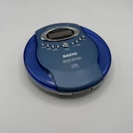 Sanyo CDP-M303A Personal Player Blue Tested Working. Fixed Price $27.27.