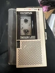 Olympus Pearlcorder L200 Microcassette Recorder With Case - For Parts Untested. Fixed Price $24.90.