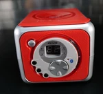 Jensen Red Bluetooth Boombox Cd Player Fm Radio Aux X-bass Programmable Tested. Fixed Price $24.99.