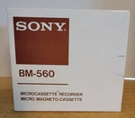 Sony BM-560 Handheld Microcassette Dictator Voice Operated Recorder New!!. Fixed Price $130.00.