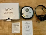 Jwin JX-CD313 Portable Player W/ Headphones & Manual Cd-r Playback Tested. Fixed Price $19.95.