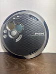 Philips 2004 Discman Navy Blue Gray AX5319/17 Parts Only. Fixed Price $14.99.