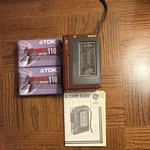 Ge Notes 3-5352 Handheld Mini Cassette Player/recorder Voice Activated 3.5MM. Fixed Price $30.00.
