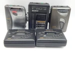 Panasonic RQ-V80 Black Portable Digital Radio = 4 Other Cassette Players EF-555. Fixed Price $50.00.