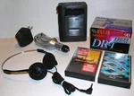 Aiwa HS-JS216W Stereo Radio Cassette Recoder + Tapes Headphones. Fixed Price $169.95.