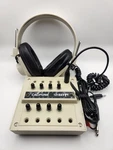 Califone 1218AV-PYC Listeningenter W/ 2924AV-P Headphones Mono Station New. Fixed Price $24.00.