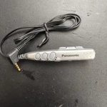 Panasonic Sl- SV600J Grey Personal Cd Jogger Player Shirt Clip Remote Only. Fixed Price $9.95.