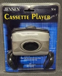 New Sealed Jensen SC-6 Cassette Player High Efficiency Stereo Headphones Battery. Fixed Price $29.77.