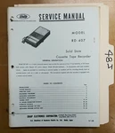 Sharp 407 Service Manual Original Repair Book Tape Recorder. Fixed Price $19.98.