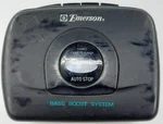 Emerson Portable Cassette Tape Player HS-6026 Bass Boost Vintage Tested Works. Fixed Price $17.79.