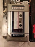 Sanyo Am/fm Stereo Cassette Player With Cover M-G31 (made In Japan) Tested Works. Fixed Price $80.00.