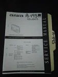 Aiwa HS-JS475 Service Manual Original Repair Book. Fixed Price $49.99.