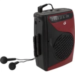 Gpx Cassette Player With Am/fm Radio, CAS337B, Black/red. Fixed Price $30.02.