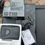 Casio Am/fm Cassette Stereo AS-210R Box Jensen Ear Bud Headphones. Fixed Price $49.99.