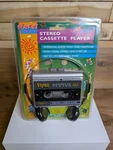 New Vintage Street Beat Stereo Cassette Player Silver Model 894M Sealed Mint. Fixed Price $114.96.