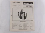 Sanyo GP26 Stereo Radio Cassette Player Original Service Manual. Fixed Price $12.37.