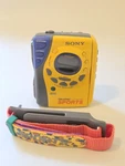 Sony Walkman WM-FS495 Tv/am/fm Radio Cassette Sports Yellow Tested Working!. Fixed Price $60.00.