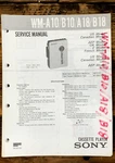 Sony WM-A10 WM-B10 WM-A18 WM-B18 Radio Cassette Service Manual *original*. Fixed Price $24.97.