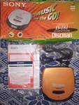Orange Rare Perfect Condition Sony Discman D-181 Cd Player.. Fixed Price $383.22.