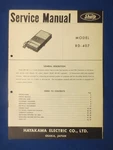 Sharp RD-407 Cassette Service Manual Schematic Factory Original The Real Thing. Fixed Price $9.35.