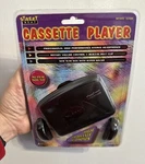 1999 Nos Vintage Street Beat Cassette Tape Player W/headphones Portable Mod 820M. Fixed Price $50.00.