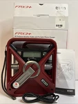 Eton FRX3+ Red Cross Weather Radio & Portable Phone Charger Solar Hand Crank. Fixed Price $25.00.