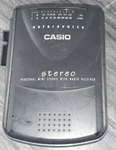 Casio Personal Cassette Radio Receiver, Autoreverse W-115 Part Semi-working**. Fixed Price $6.99.