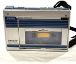 Vintage Unisef Stereo Hi-fi Cassette Player Model VV-1 Japan Portable Working. Fixed Price $51.00.