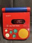 Vintage My First Sony Cassette Player TPM-8050 For Parts. Fixed Price $19.99.