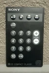 Sony RM-DM9 Remote Control, Oem For Discman Cd Players D838CK, D838K. Fixed Price $14.95.