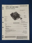 Kenwood DPC-561 DPC-661 DPC-662 Cd Service Manual Factory Original Real Thing. Fixed Price $17.12.