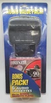 Alaron Player With Bonus Six Maxell UR90 Audio Cassettes New Sealed.. Fixed Price $14.85.