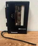 Panasonic Model RQ353 Cassette Player Plays But Won Record. Fixed Price $28.99.