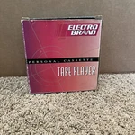 Electro Brand Personal Cassette Tape Player. With Box Manual. New.. Fixed Price $19.95.