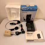 Vtg Sony Walkman WM-F46 Fm/am Cassette Player W/ Mic&ac Works But! Read!. Fixed Price $178.50.